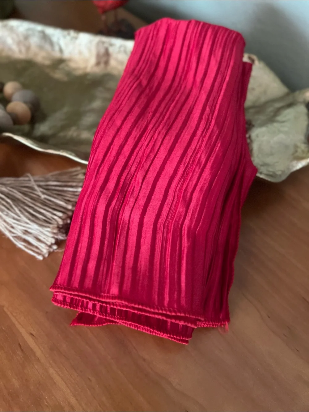 Pier 1 Imports Red Napkins Set of Four New With Tags